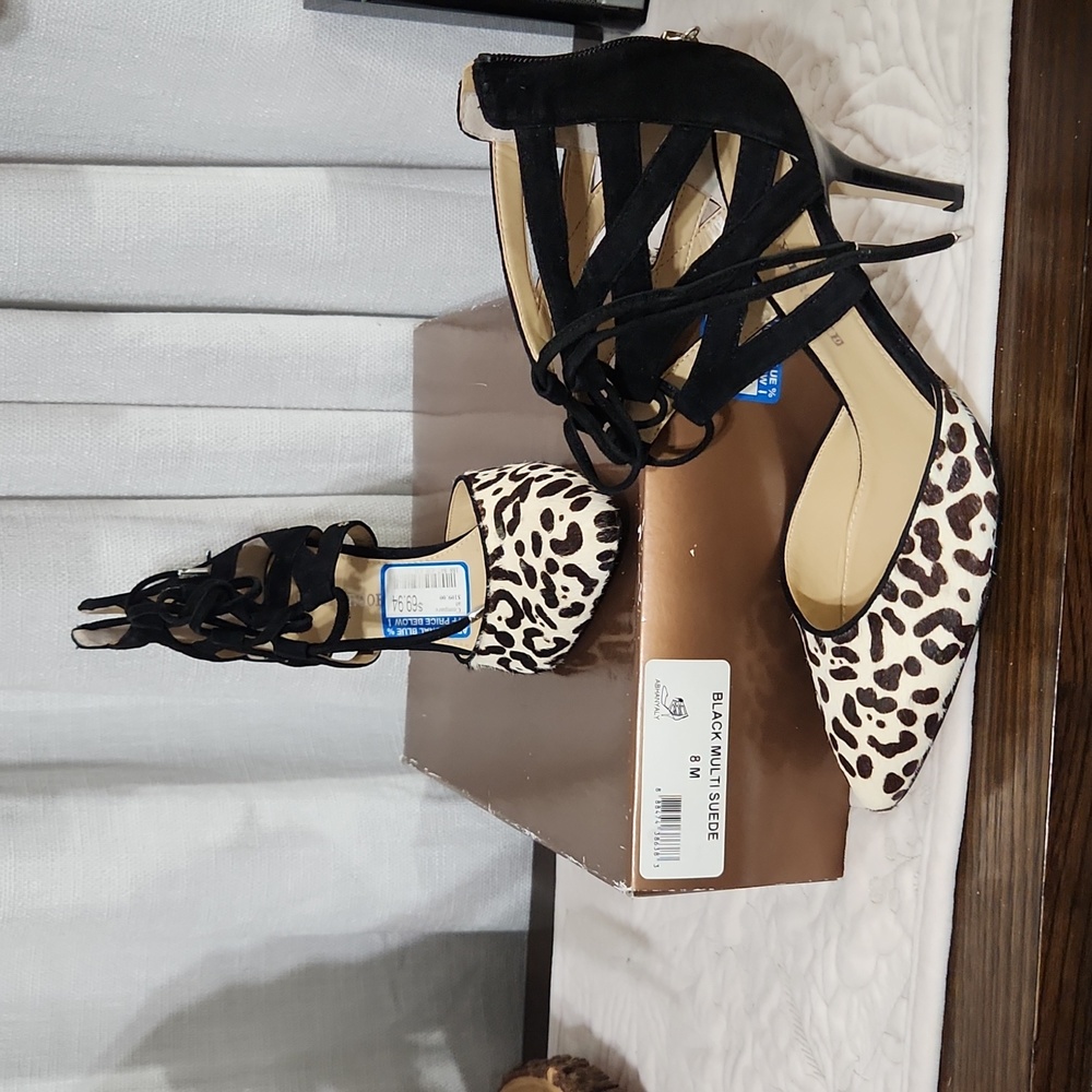 Audrey Brooke Print heels